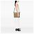 Borsa a tracolla Gucci in tela GG beige con banda Web - vista 6
