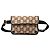 Gucci Slim Gürteltasche aus beiger GG-Wolle