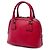 Borsa Gucci Red Mini Calfskin GG Charm Dome Satchel Rosso - vista 2