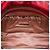 Borsa a tracolla Miu Miu in nappa matelassé rossa con catena di cristalli Rosso - vista 4
