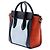 Céline Celine Borsa Luggage Nano Tricolor in Nubuck e Pelle di Vitello Drummed Bianca Bianco Crudo - vista 2