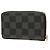 Louis Vuitton Zippy Münzbeutel Damier Graphite Schwarz - Ansicht 2