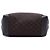 Borsa Tote Gucci in nylon GG marrone Marrone scuro - vista 3