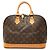 Louis Vuitton Brown Monogram Alma PM Braun