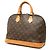 Louis Vuitton Brown Monogram Alma PM Braun - Ansicht 2