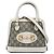 Borsa a mano Gucci Beige Mini GG Supreme Horsebit 1955