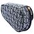 Autre Marque Pouch Saddle Diorissimo in tela blu Dior - vista 2