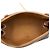 Céline Celine Brown Triomphe Clutch mit Kette aus beschichtetem Canvas Braun Dunkelbraun - Ansicht 4