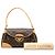 Louis Vuitton Brown Monogram Beverly MM Marrone - vista 7