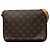 Louis Vuitton Brown Monogram Musette Tango Short Strap Marrom