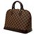Louis Vuitton Brown Damier Ebene Alma PM Marrom - vista 2