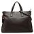 Bamboo Borsa Satchel Gucci in pelle di vitello marrone con nappa in bambù Marrone scuro