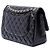 Chanel Black Jumbo Classic Lambskin Double Flap Schwarz - Ansicht 2
