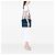 Tote Saco Shopping Prada em couro de bezerro macio azul com bolso frontal - vista 6