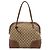 Gucci Bree Dome Tote Medium aus GG Canvas Beige