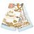 Hermès White Musee Silk Scarf 90 Cream