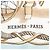 Hermès White Musee Silk Scarf 90 Cream - view 3