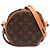 Louis Vuitton Brown Monogram Boite Chapeau Souple PM Castaño