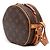Louis Vuitton Brown Monogram Boite Chapeau Souple PM Castaño - vista 2
