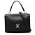 Twist Louis Vuitton Lockme II de piel negra Negro