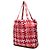 Hermès Red Bolduc Au Carre Silk Marwari Le Sac Silky Pop Tote Rosso - vista 2