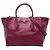 Double Bolsa Prada Red Glace Calf Twin Pocket de alça dupla Vermelho Bordeaux