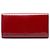 Pochette Gucci Broadway en cuir verni Red Microguccissima Rouge