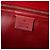 Pochette Gucci Broadway en cuir verni Red Microguccissima Rouge - vue 5