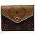 Louis Vuitton Brown Monogram Reverse Giant Zoe Wallet Geldbörse Braun
