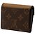 Louis Vuitton Brown Monogram Reverse Giant Zoe Wallet Geldbörse Braun - Ansicht 2
