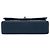 Chanel Blue Medium Classic Caviar Double Flap Blau Marineblau - Ansicht 3