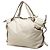 Gucci Bamboo Bar Shopper aus Leder in Weiß Large - Ansicht 2