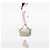 Gucci Bamboo Bar Shopper aus Leder in Weiß Large - Ansicht 6