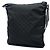 Borsa a tracolla Gucci in nylon GG nero con Web - vista 2