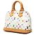 Louis Vuitton White Monogram Multicolore Alma PM - view 2