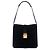 Borsa a tracolla Marie Bottega Veneta in camoscio nero