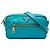 Bolsa Camera Prada em Tessuto com acabamento em Saffiano azul Turquesa