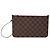 Louis Vuitton Brown Damier Ebene Neverfull MM Täschchen Braun
