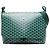 Goyard Green Goyardine Capetien MM Messenger Verde