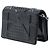 Autre Marque Dior Black Baby Metallic Patent Microcannage Diorama Flap Nero - vista 2