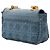 Autre Marque Borsa Dior Caro Small in denim blu con ricami Cannage - vista 2