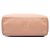 Borsa Gucci Bamboo Shopper Media in Vitello Marrone Carne - vista 3
