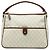 Gucci White GG Supreme Joy Handtasche Weiß