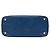 Prada Blue Medium Saffiano Lux Galleria Double Zip Satchel Handtasche Blau Dunkelblau - Ansicht 3