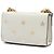 Gucci Borsa Crossbody Small Leather Bee Star Padlock Bianca Bianco - vista 2