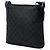 Borsa a tracolla Gucci in tela GG nera Nero - vista 2