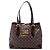 Louis Vuitton Brown Damier Ebene Hampstead MM Marrom