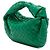 Bottega Veneta Mini Jodie in Nappa Intrecciato Verde - vista 2