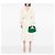 Bottega Veneta Mini Jodie in Nappa Intrecciato Verde - vista 6