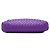 Bottega Veneta Borsa a tracolla Nodini in nappa Intrecciato viola Porpora Viola scuro - vista 3